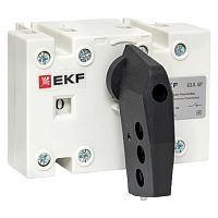 EKF Рубильник-выключатель 63A 4P c рукояткой управления для прямой установки PowerSwitch EKF (psds-63-4)