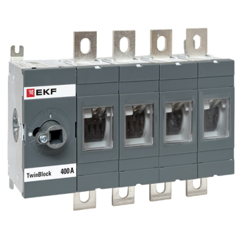 EKF Рубильник 400A 4P без рукоятки управления TwinBlock EKF (tb-s-400-4p) EKF Рубильник 400A 4P без рукоятки управления TwinBlock EKF (tb-s-400-4p)
