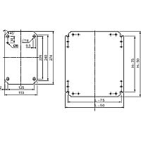 SCHNEIDER ELECTRIC Панель монтажная (NSYMM86)