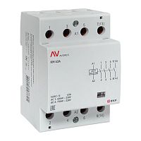EKF Контактор модульный КМ 63А 4NO 230VAC (3 мод.) AVERES  (km-av-3-63-40-230V)