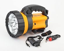 ЭРА Фонарь PA-605   прожектор АЛЬФА [6x1Вт LED SMD, литий 3Ач, сигнал.св., ЗУ 220V+12V, карт] (Б0031039)