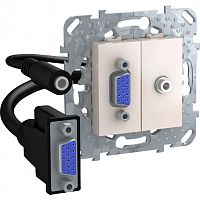 SCHNEIDER ELECTRIC HD15+Minijack-коннектор бежевый (MGU5.932.25ZD)