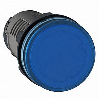 SCHNEIDER ELECTRIC Лампа сигнальная синяя 380В LED (XA2EVQ6LC)