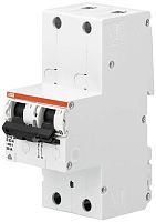 ABB Выключатель автоматический двухполюсный 50А S752DR-E50 селективный (2CDH782010R0502)