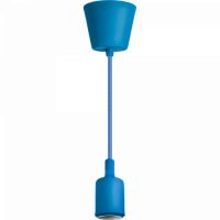 NAVIGATOR Светильник с проводом 1м.Е27 декор синий (61525 NIL-SF02) (20670)
