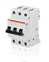 ABB Выключатель автоматический трехполюсный 63А С SH203 6.0кА (2CDS213001R0634)