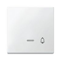 SCHNEIDER ELECTRIC Клавиша с окошком для светоиндикатора ЗВОНОК белый (MTN437819)