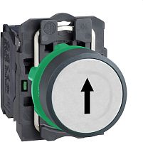 SCHNEIDER ELECTRIC Кнопка белая без фиксации 1НО (XB5AA3341)