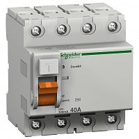 SCHNEIDER ELECTRIC Выключатель дифференциального тока  (УЗО) 4п 63А 300мА ВД63 АС (11468)