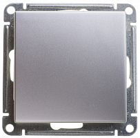 SCHNEIDER ELECTRIC Выключатель одноклавишный, двухполюсный, 10АХ, механизм, матовый хром (VS210-152-5-86)