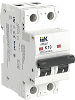 IEK ARMAT Автоматический выключатель M06N-DC 2P K 10А IEK (AR-M06N-2-K010DC)