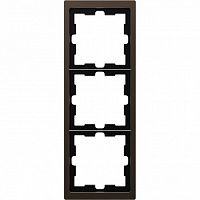 SCHNEIDER ELECTRIC Рамка трехпостовая D-Life мокко SD (MTN4030-6552)