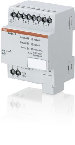ABB Активатор аналоговый, 4-канальный AA/S4.1.2 (2CDG110202R0011)