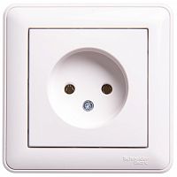 SCHNEIDER ELECTRIC W59 Розетка без заземления без шторок, 16А, в сборе, белый (RS16-153-18)