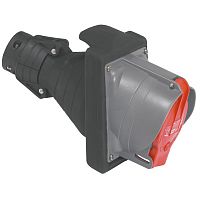 LEGRAND Розетка кабельная переносная IP44 3К+З 400v 63A Hypra (053706 )