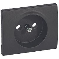 LEGRAND Galea Life Лицевая панель розетки 2К темная бронза (771226 )