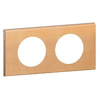 LEGRAND Рамка, двухпостовая, клен (69212 )