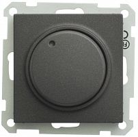 SCHNEIDER ELECTRIC W59 Светорегулятор скрытый без рамки 300ВТ черный бархат (SR-5S0-6-86)