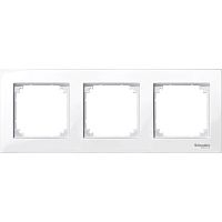 SCHNEIDER ELECTRIC Рамка 3 поста M-PLAN белый (MTN515325)