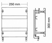 ABB Панель под установку клеммников (ED91KA)