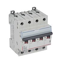 LEGRAND Выключатель автоматический четырехполюсный 0.5А C DX3 10kА/16kА (409328 )