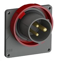 ABB Вилка с прямым фланцем Easy&Safe 216EBU9W 16A 2P+E IP67 9ч  (216EBU9W)  (2CMA101260R1000)