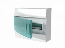 ABB Щит распределительный навесной ЩРн-п Mistral41 12М пластиковый зеленая дверь без клемм (1SPE007717F0420)