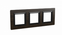 DKC Рамка из натурального дерева, ''Avanti'', венге, 6 модулей (4402846)