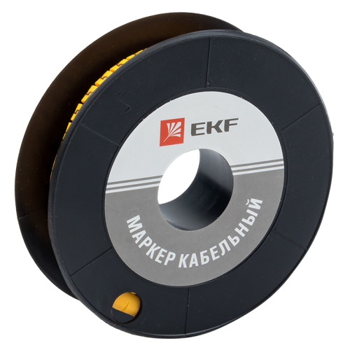 EKF Маркер кабельный 4.0кв.мм 5  (500ед)  (ЕС-2) (plc-KM-4-5) фото 3