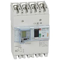 LEGRAND Выключатель автоматический дифференциального тока АВДТ DPX3 160 4п 125А 25кА (420076 )