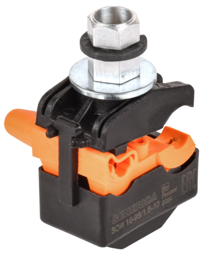 IEK Зажим ответвительный изолированный ЗОИ 16-95/1,5-10 GENERICA (UOZ10-4-095-010-G)