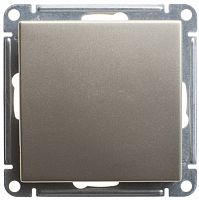 SCHNEIDER ELECTRIC W59 Переключатель одноклавишный, 10АХ, механизм, матовый хром (VS610-156-5-86)