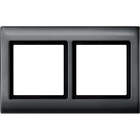SCHNEIDER ELECTRIC Aquades Рамка 2 поста IP44 антрацит (MTN400214)