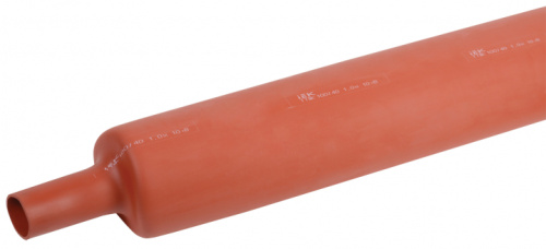 IEK Трубка термоусаживаемая ТТШс 100/40 10кВ 2.5:1 красная (1м) (UMB-T10-100-40-25-1-K04)