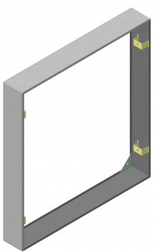 EKF Кожух для навесной установки ЩЭ  (серия mb02) Basic (mb02-k-bas)