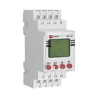 EKF Реле контроля фаз с LCD дисплеем RKF-2S с нейтралью (rkf-2s)