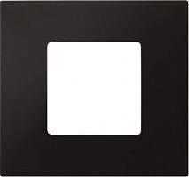 SIMON Рамка-декор на 1 пост для 2700610-03., S27Pl, черный (2700617-071)