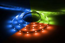 FERON Лента светодиодная LEDх30/м 5м 7.2w/m 12в красный/зеленый/синий (LS606 RGB) (27678)