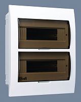 DEKRAFT Щит распределительный встраиваемый ЩРВ-П-24 IP41 пластиковый прозрачная дверь (31006DEK)