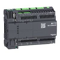 SCHNEIDER ELECTRIC Контроллер программируемый логистический ПЛК М172 без дисплея 42 I/O Eth 2 MB (TM172PBG42R)