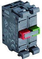 ABB Блок контактный MCB-11 фронтального монтажа 1НО1H3  (1SFA611610R1011)