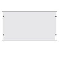 DKC Панель сплошная 19 высота 1 U для шкафов CAE/CQE (R5PRK1)