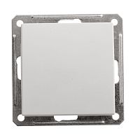 SCHNEIDER ELECTRIC W59 Переключатель одноклавишный скрытый IP44 16А белый (VS616-156B-1-86)