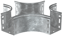 IEK Крестовина плавн. тип Г01 ESCA 80х80мм HDZ (CKR01-0-080-080-HDZ)