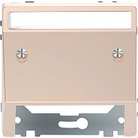 SCHNEIDER ELECTRIC Накладка центральная D-Life наклонная шампань SD (MTN4540-6051)