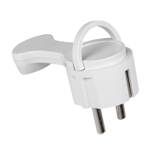 EKF Вилка угловая плоская с/з белая СТЕЛС 16А 250В PROxima (AVYF16-10)