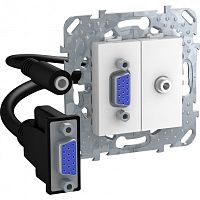 SCHNEIDER ELECTRIC HD15+Minijack-коннектор белый (MGU5.932.18ZD)
