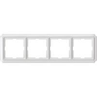 SCHNEIDER ELECTRIC Antik Рамка 4 поста белая (MTN483419)