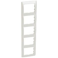 LEGRAND Galea Life Рамка 5 постов вертикальная жемчужный (771509 )