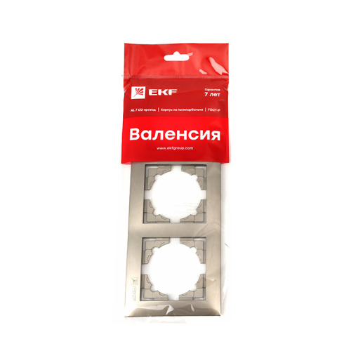 EKF Валенсия Рамка 3-местная кашемир EKF (EWM-G-303-40) фото 3